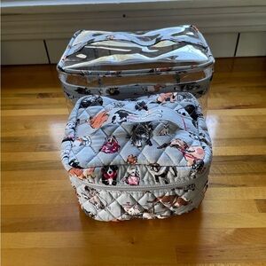 Vera Bradley Dog Show Cosmetic Bags